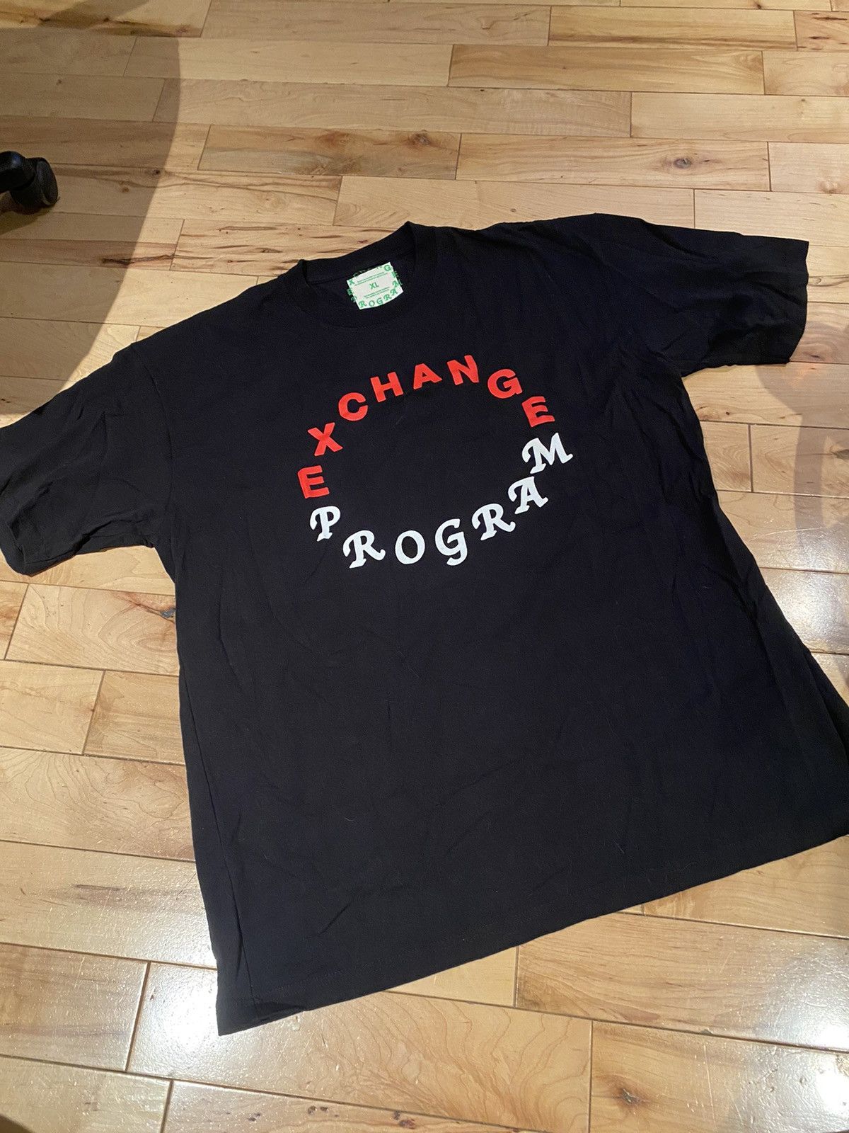 Dover Street Market Exchange Program Logo Tee Size US XL / EU 56 / 4 - 1 Thumbnail