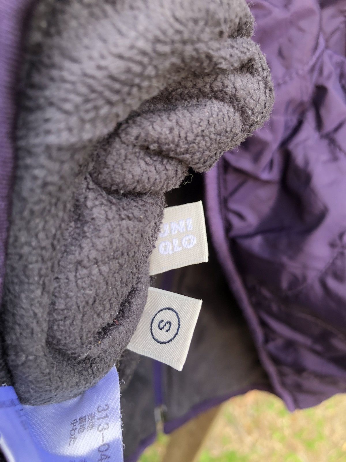 Uniqlo Uniqlo Purple Puffer Zipper Jacket Hoodie Size US S / EU 44-46 / 1 - 8 Thumbnail