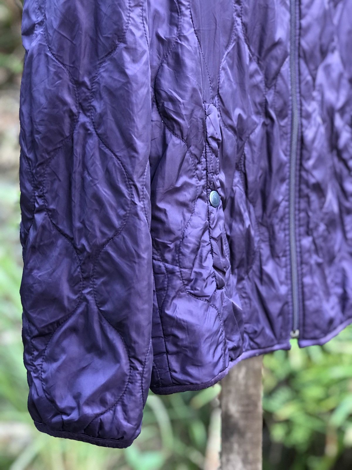 Uniqlo Uniqlo Purple Puffer Zipper Jacket Hoodie Size US S / EU 44-46 / 1 - 3 Thumbnail