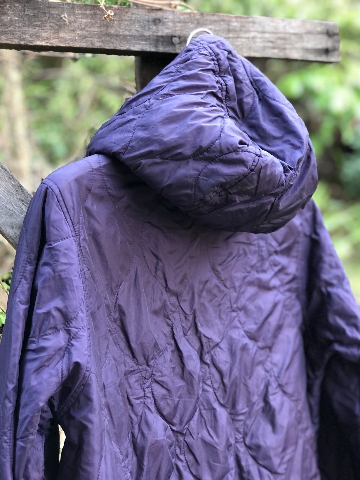 Uniqlo Uniqlo Purple Puffer Zipper Jacket Hoodie Size US S / EU 44-46 / 1 - 5 Thumbnail