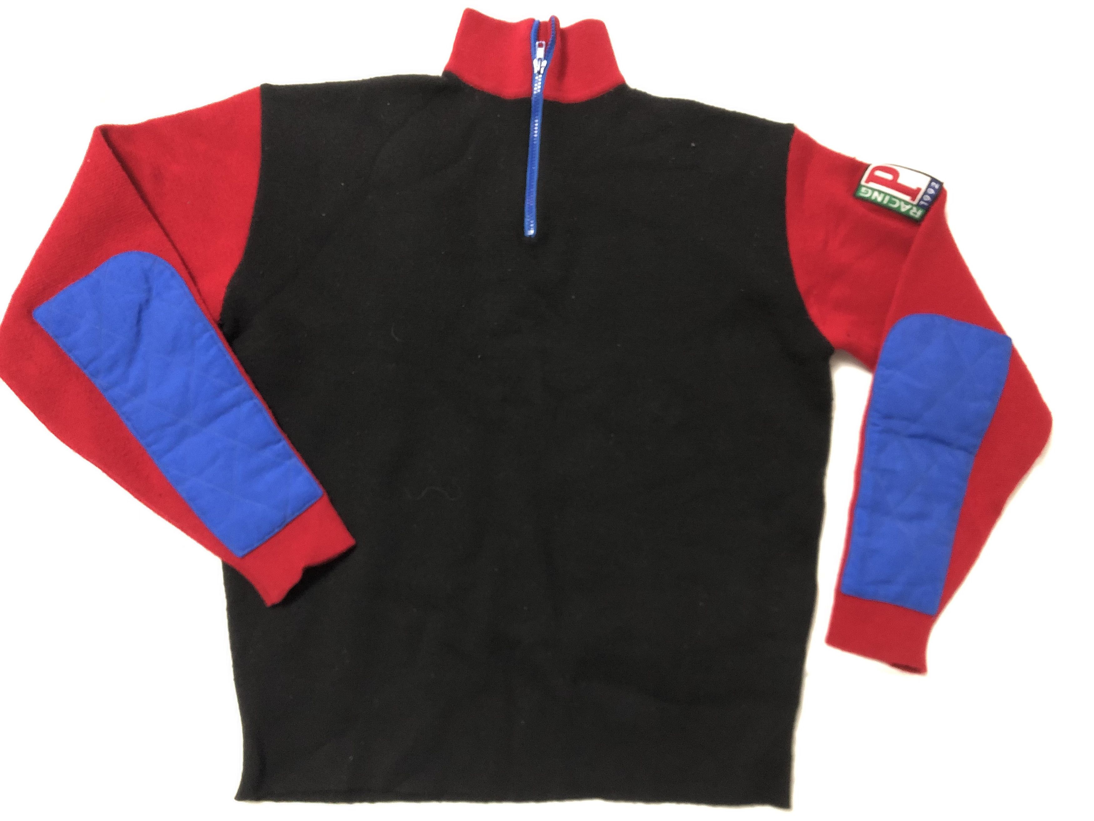 Polo Ralph Lauren Vintage Polo Ralph Lauren P Racing Knit Medium Size US M / EU 48-50 / 2 - 5 Thumbnail