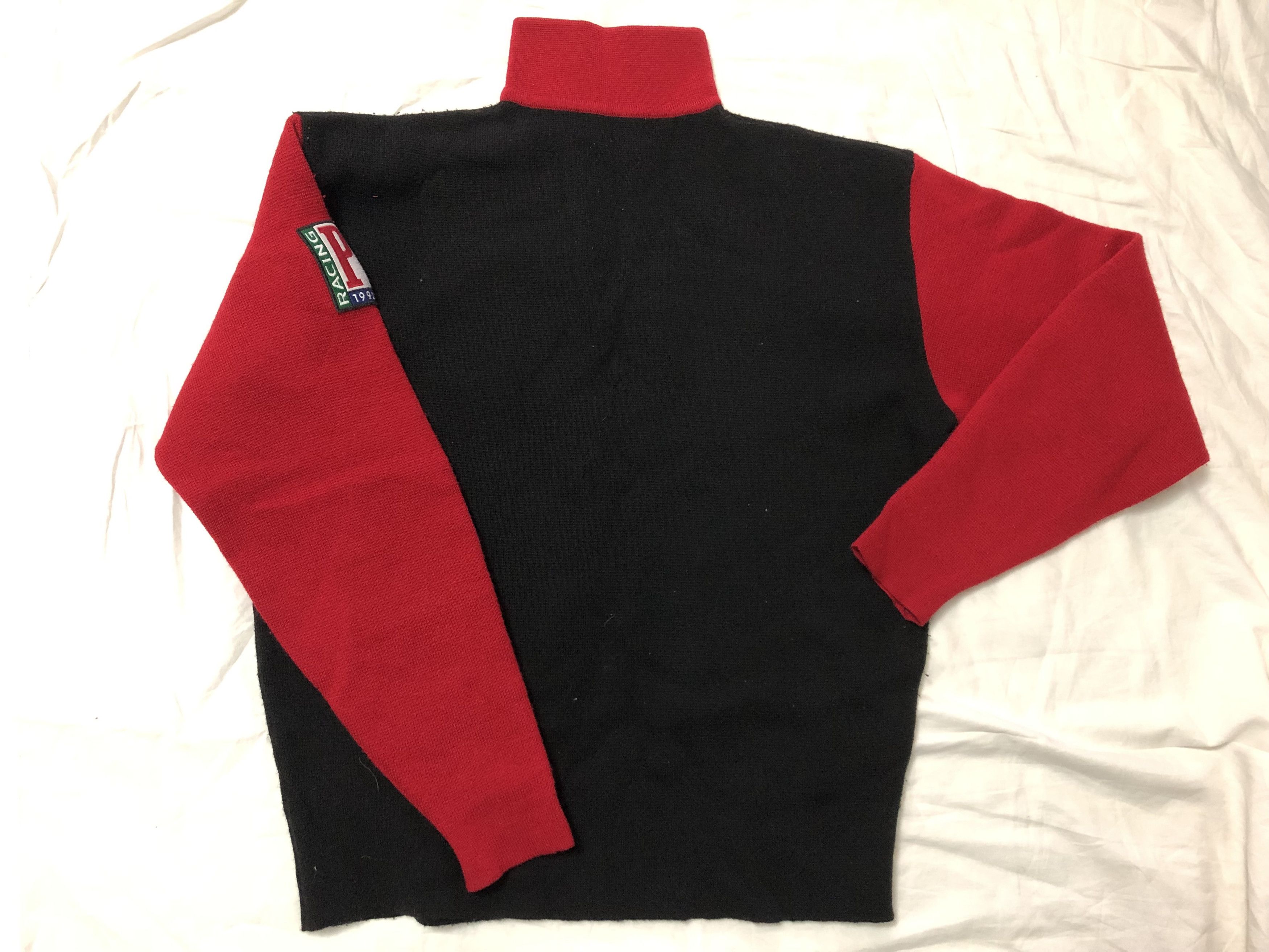 Polo Ralph Lauren Vintage Polo Ralph Lauren P Racing Knit Medium Size US M / EU 48-50 / 2 - 2 Thumbnail