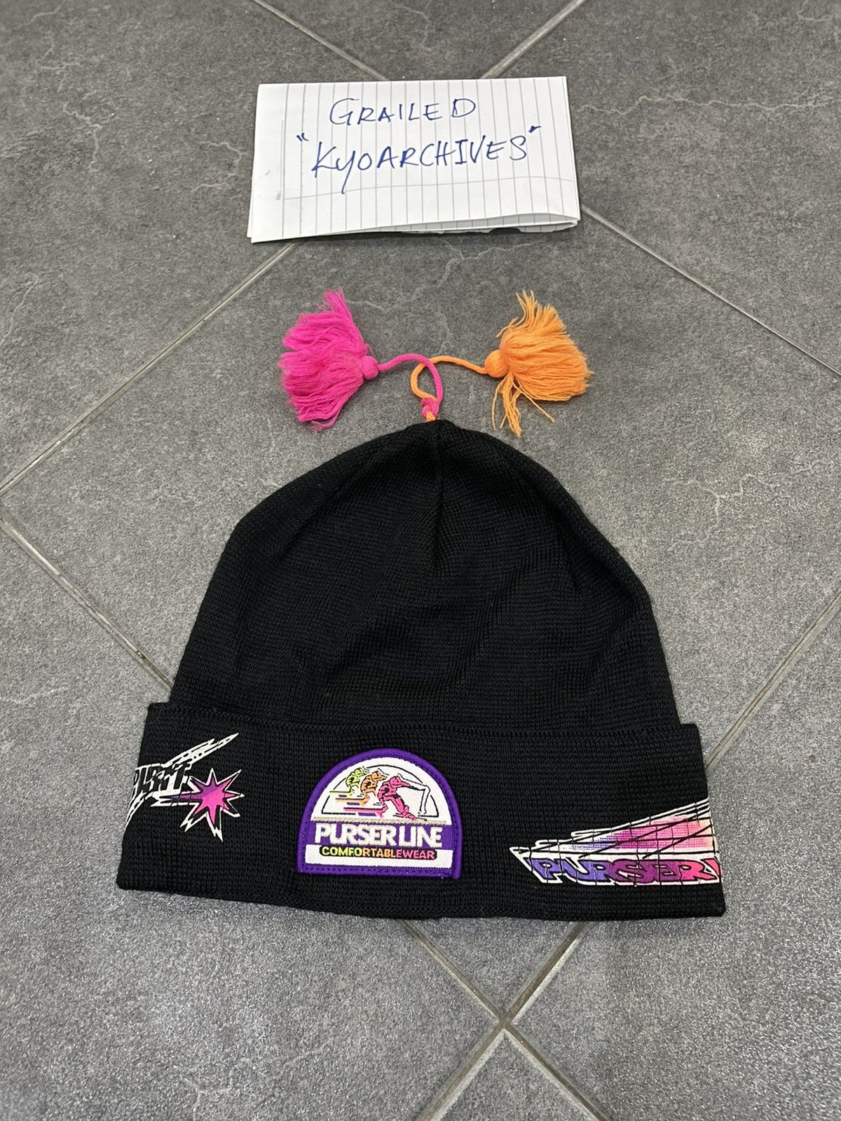 Vintage VTG PURSER LINE BEANIE Size ONE SIZE - 1 Thumbnail