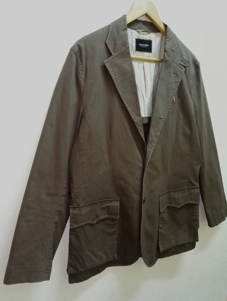 Japanese Brand Rare Kansai Man Collection coat jacket Size US L / EU 52-54 / 3 - 1 Thumbnail