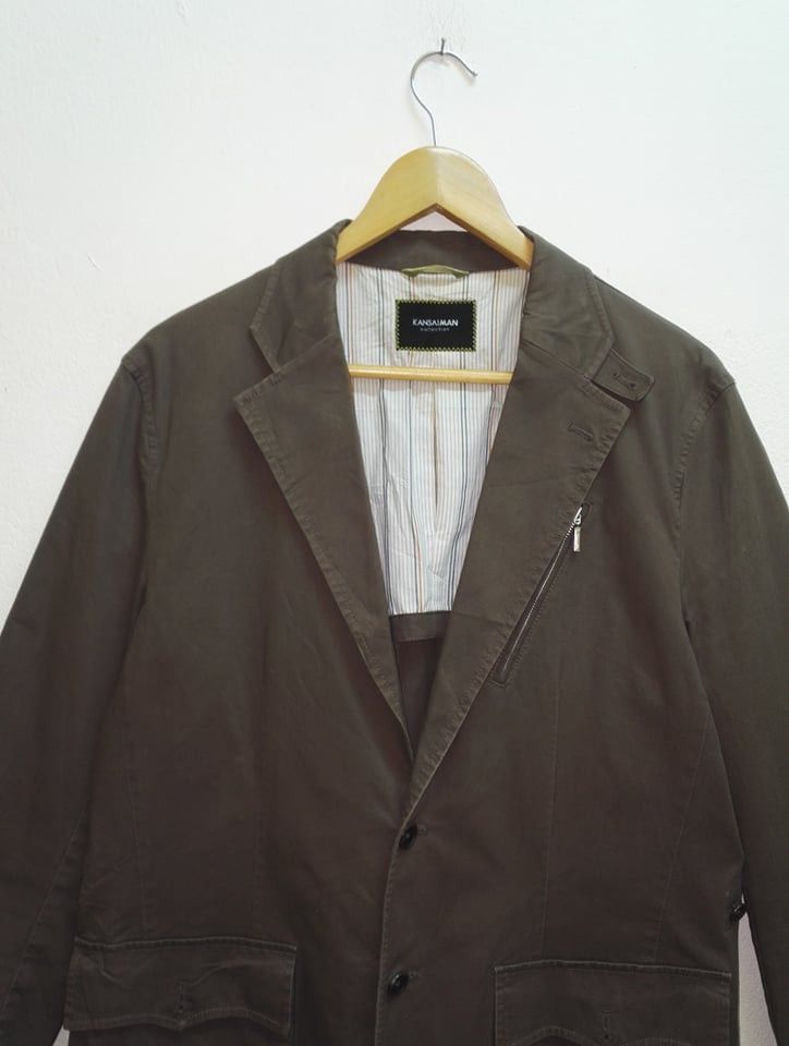 Japanese Brand Rare Kansai Man Collection coat jacket Size US L / EU 52-54 / 3 - 2 Thumbnail