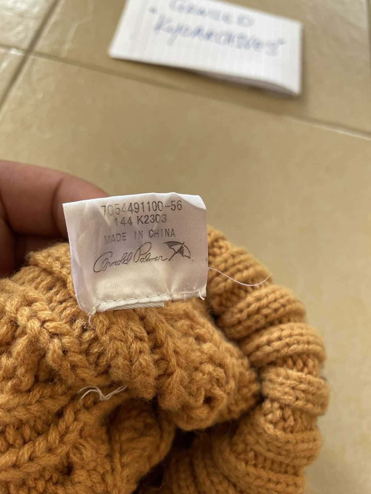 Japanese Brand ARNOLD PALMER BEANIE Size ONE SIZE - 5 Thumbnail