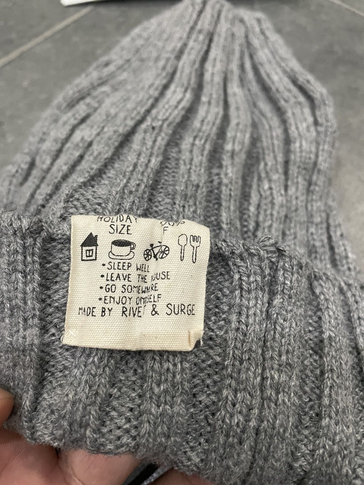 Japanese Brand RIVET & SURGE BEANIE Size ONE SIZE - 3 Thumbnail