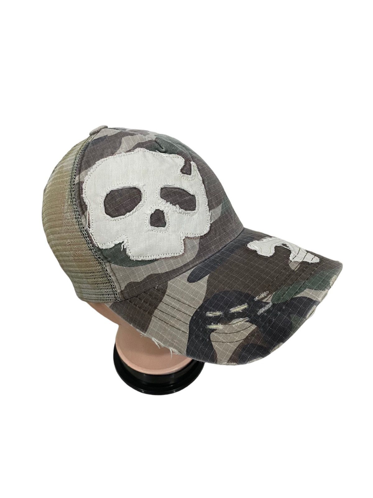Seditionaries 💥best offer💥Rare Misfits Skull Camo Cap Size ONE SIZE - 4 Thumbnail