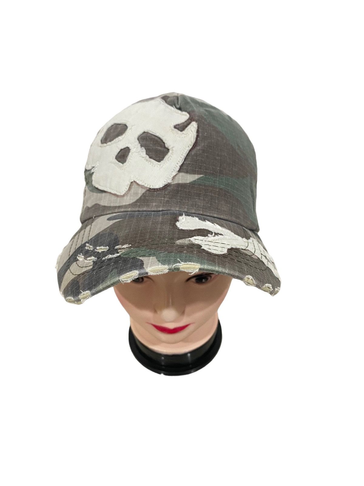 Seditionaries 💥best offer💥Rare Misfits Skull Camo Cap Size ONE SIZE - 2 Thumbnail