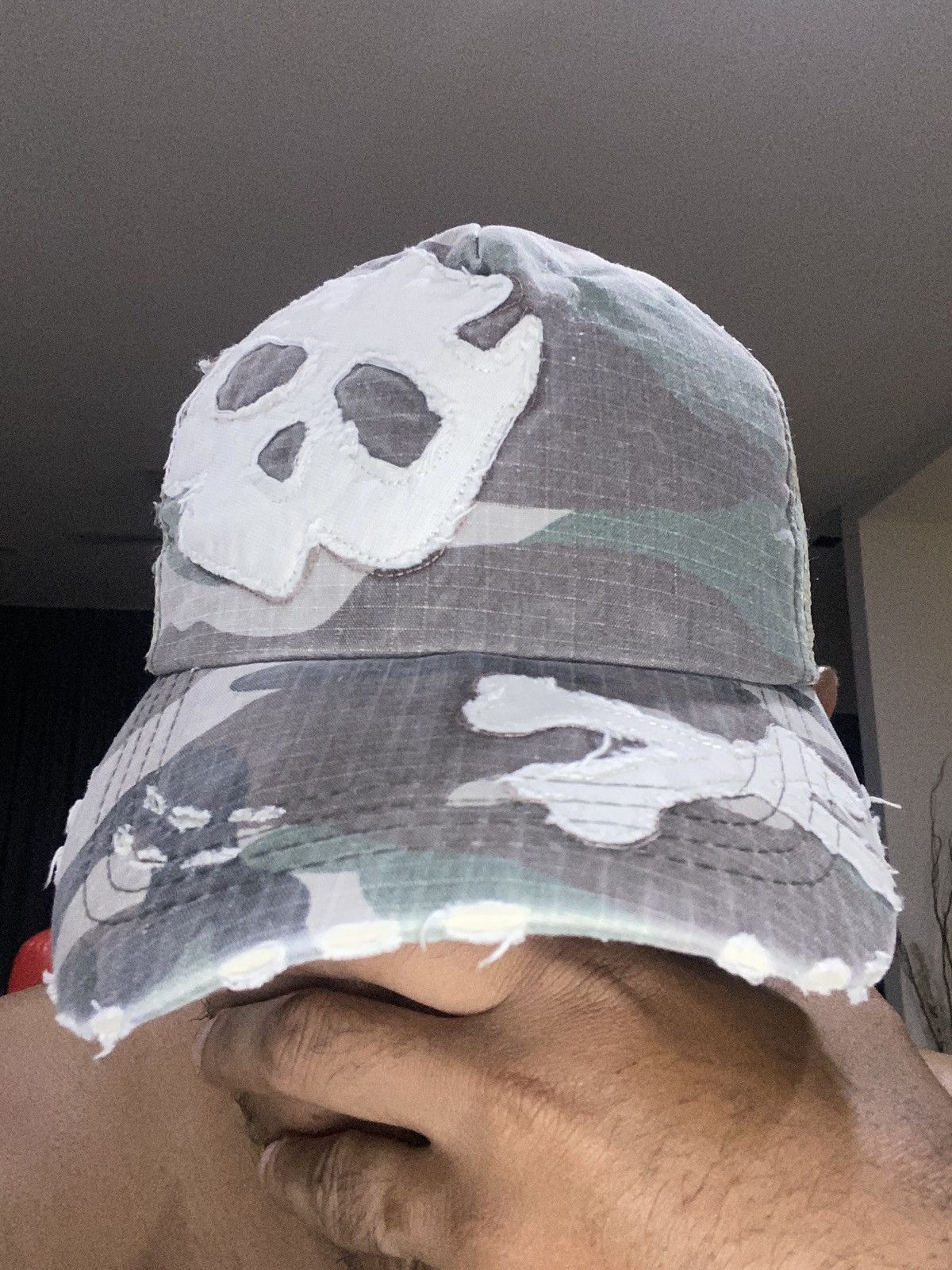 Seditionaries 💥best offer💥Rare Misfits Skull Camo Cap Size ONE SIZE - 13 Thumbnail