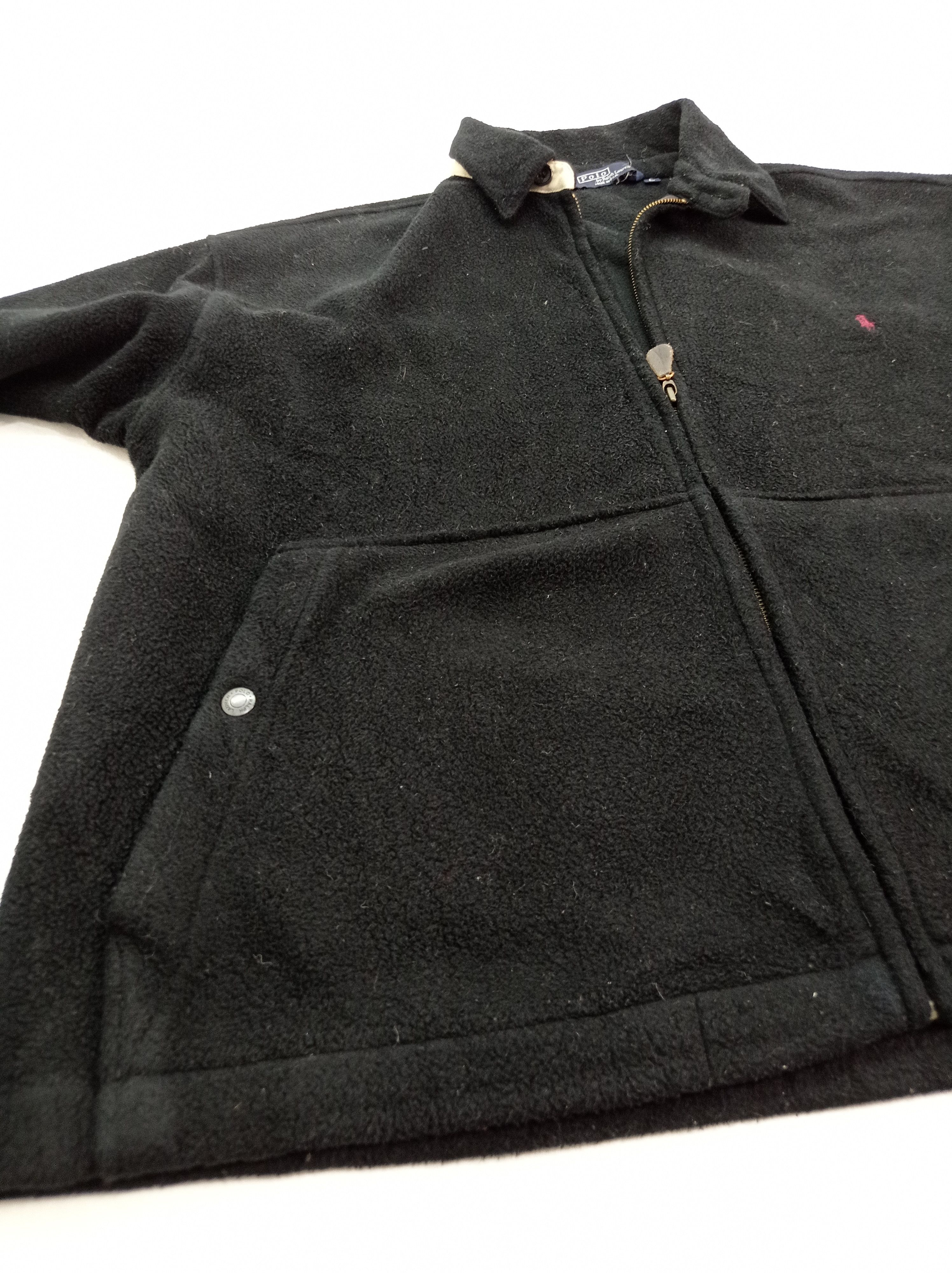 Polo Ralph Lauren Vintage Polo Ralph Lauren Fleece Zipper Jacket Size US L / EU 52-54 / 3 - 8 Thumbnail
