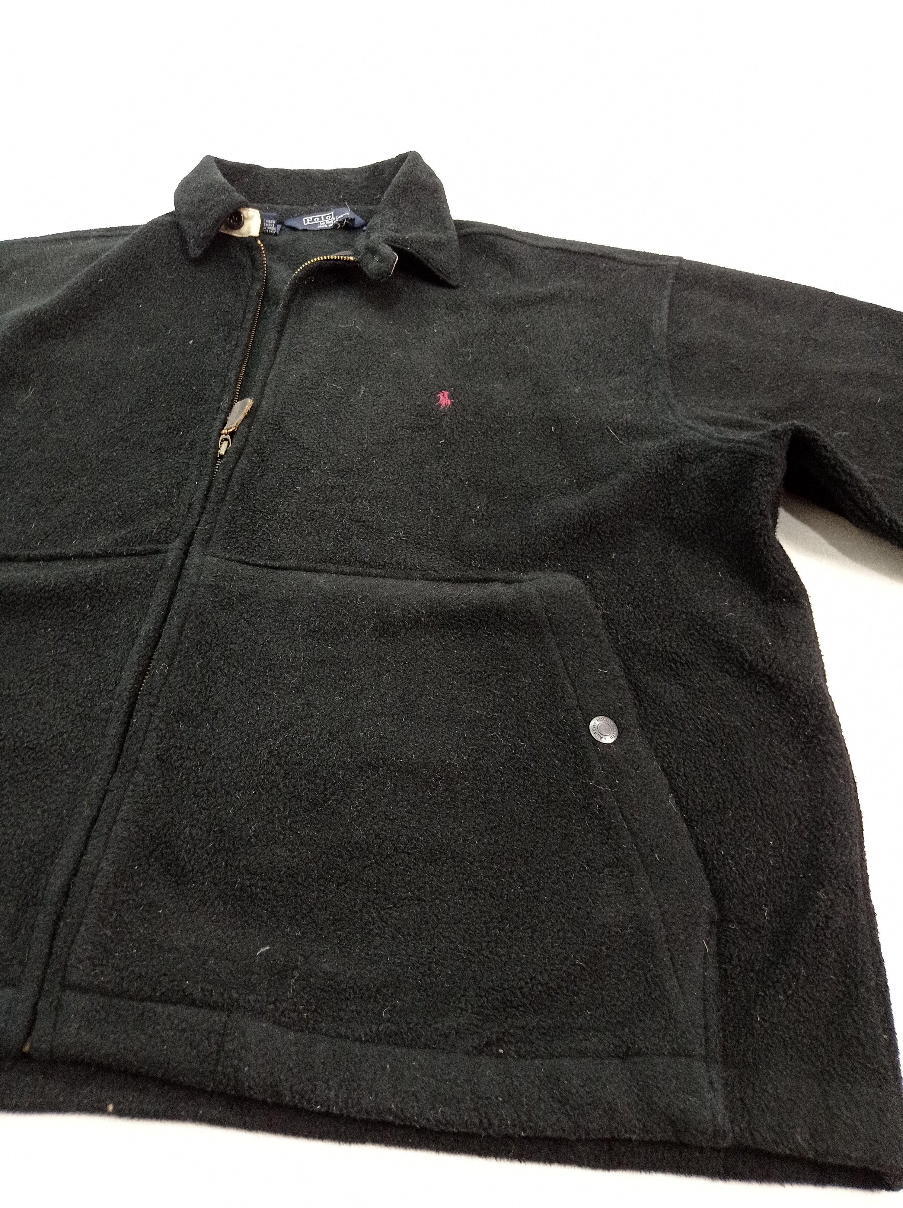 Polo Ralph Lauren Vintage Polo Ralph Lauren Fleece Zipper Jacket Size US L / EU 52-54 / 3 - 9 Thumbnail