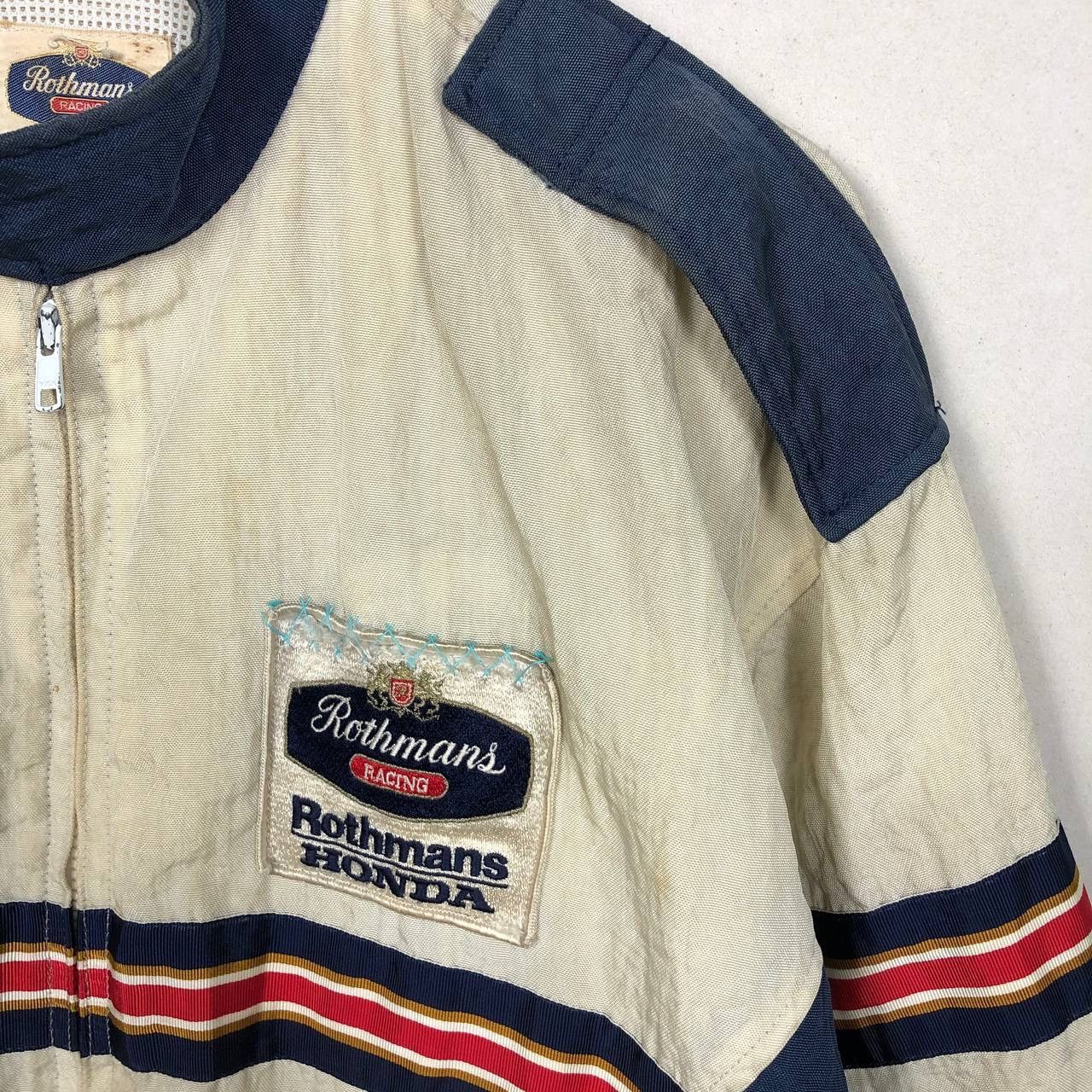 Honda Iconic 80s Rothmans Honda Racing Sweater Jacket Motorcycle Size US M / EU 48-50 / 2 - 4 Thumbnail