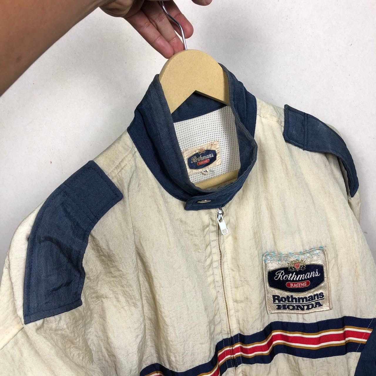 Honda Iconic 80s Rothmans Honda Racing Sweater Jacket Motorcycle Size US M / EU 48-50 / 2 - 11 Thumbnail