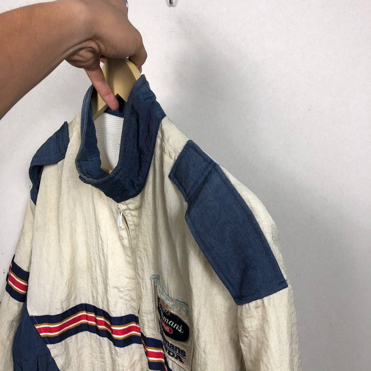 Honda Iconic 80s Rothmans Honda Racing Sweater Jacket Motorcycle Size US M / EU 48-50 / 2 - 12 Thumbnail