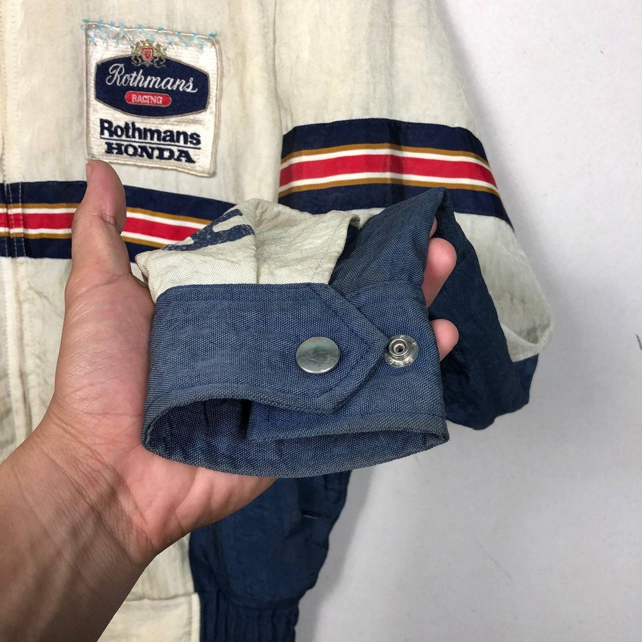Honda Iconic 80s Rothmans Honda Racing Sweater Jacket Motorcycle Size US M / EU 48-50 / 2 - 9 Thumbnail