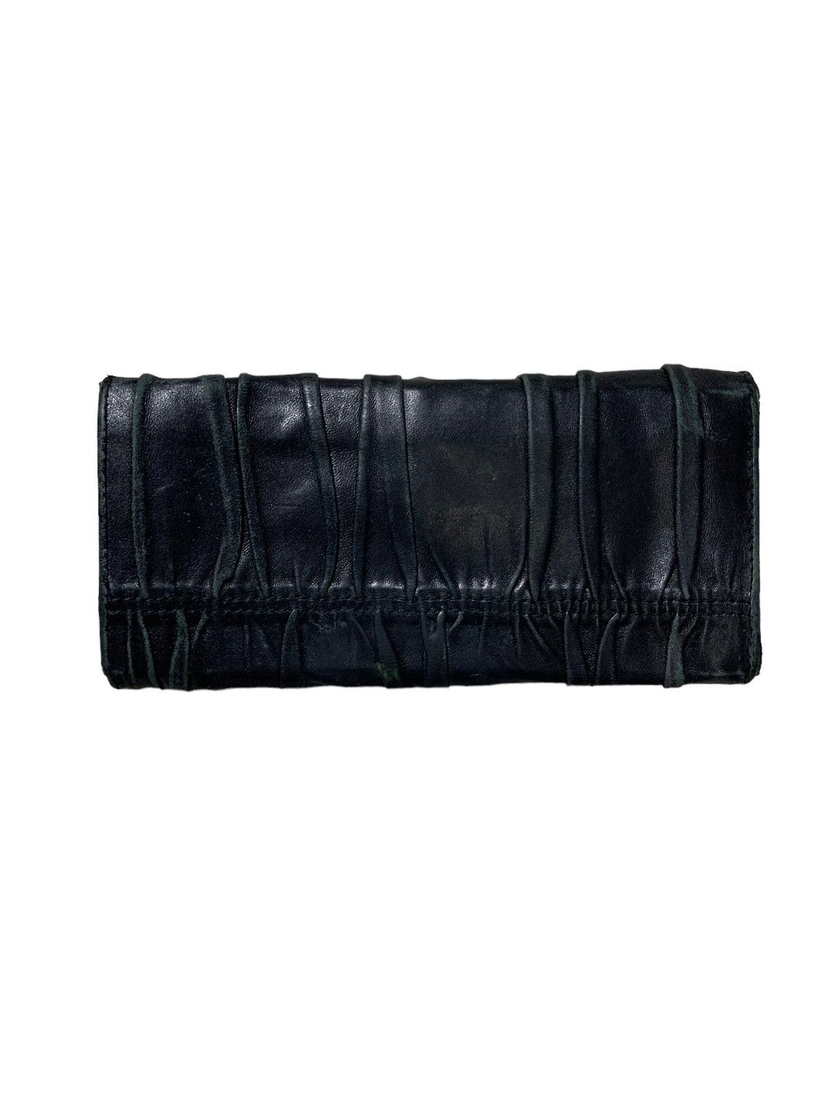 Prada Vintage Prada Nappa Gaufre Continental Bifold Leather Wallet Size ONE SIZE - 6 Thumbnail