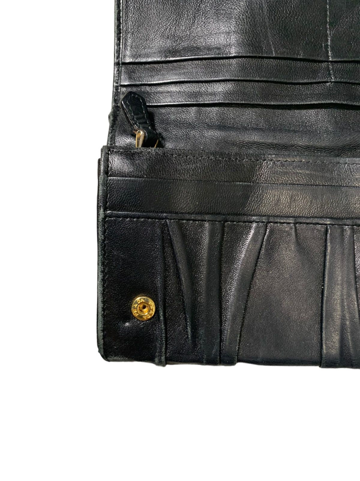 Prada Vintage Prada Nappa Gaufre Continental Bifold Leather Wallet Size ONE SIZE - 3 Thumbnail