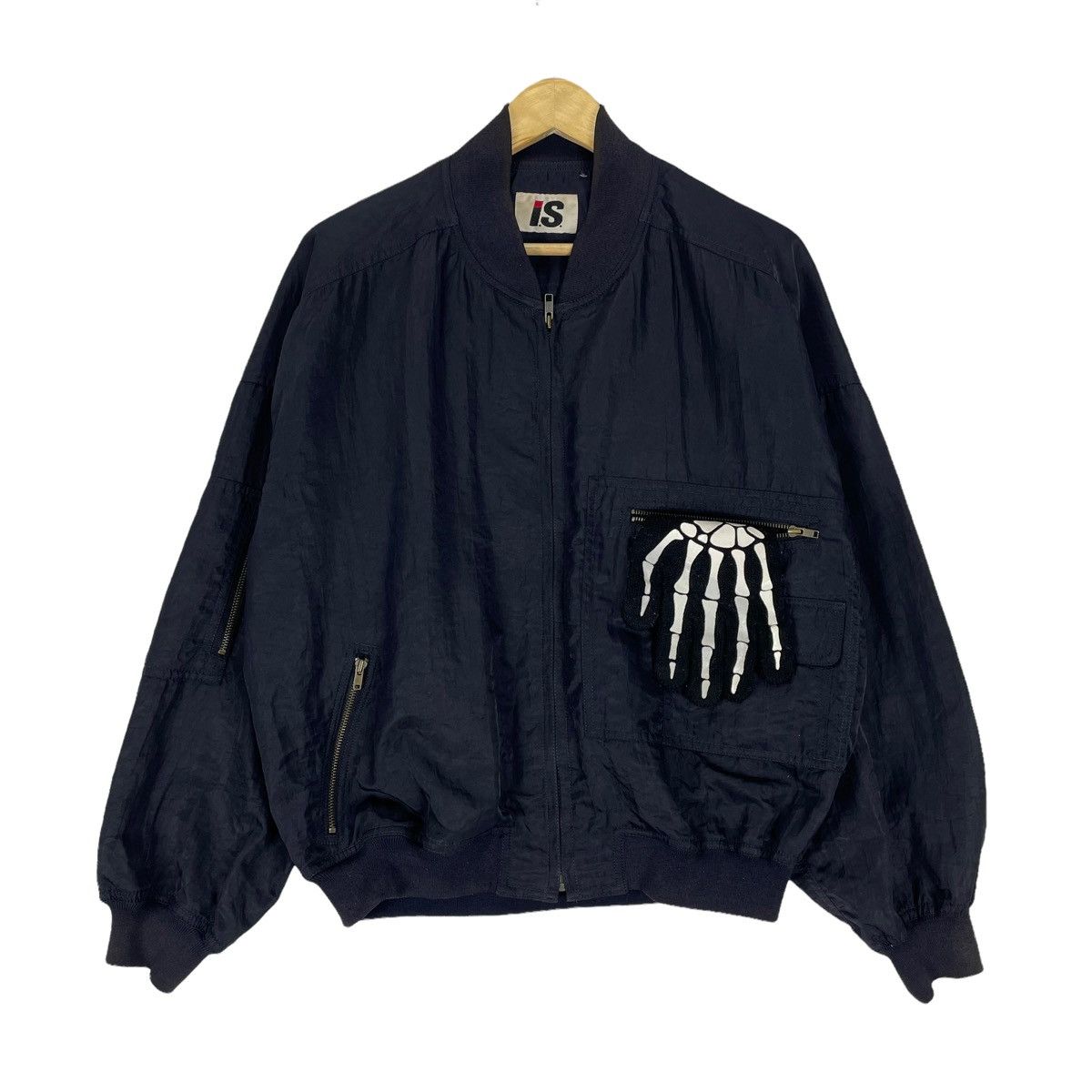 Issey Miyake ⚡️80s ISSEY MIYAKE BOMBER ZIPPER JACKET Size US M / EU 48-50 / 2 - 9 Thumbnail