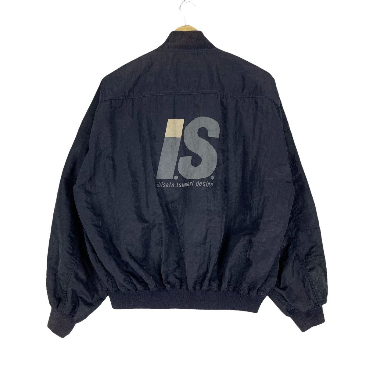 Issey Miyake ⚡️80s ISSEY MIYAKE BOMBER ZIPPER JACKET Size US M / EU 48-50 / 2 - 8 Thumbnail