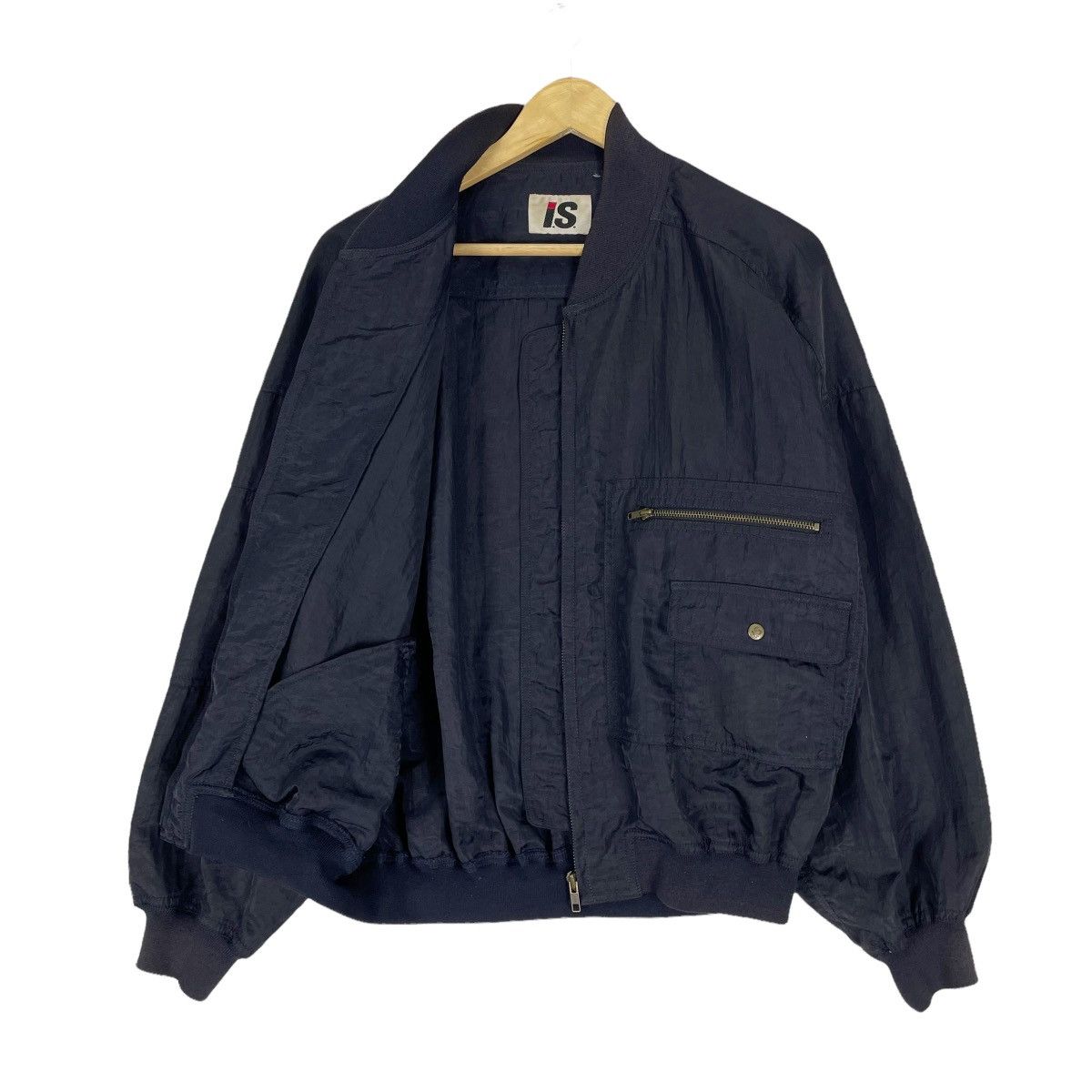 Issey Miyake ⚡️80s ISSEY MIYAKE BOMBER ZIPPER JACKET Size US M / EU 48-50 / 2 - 13 Thumbnail