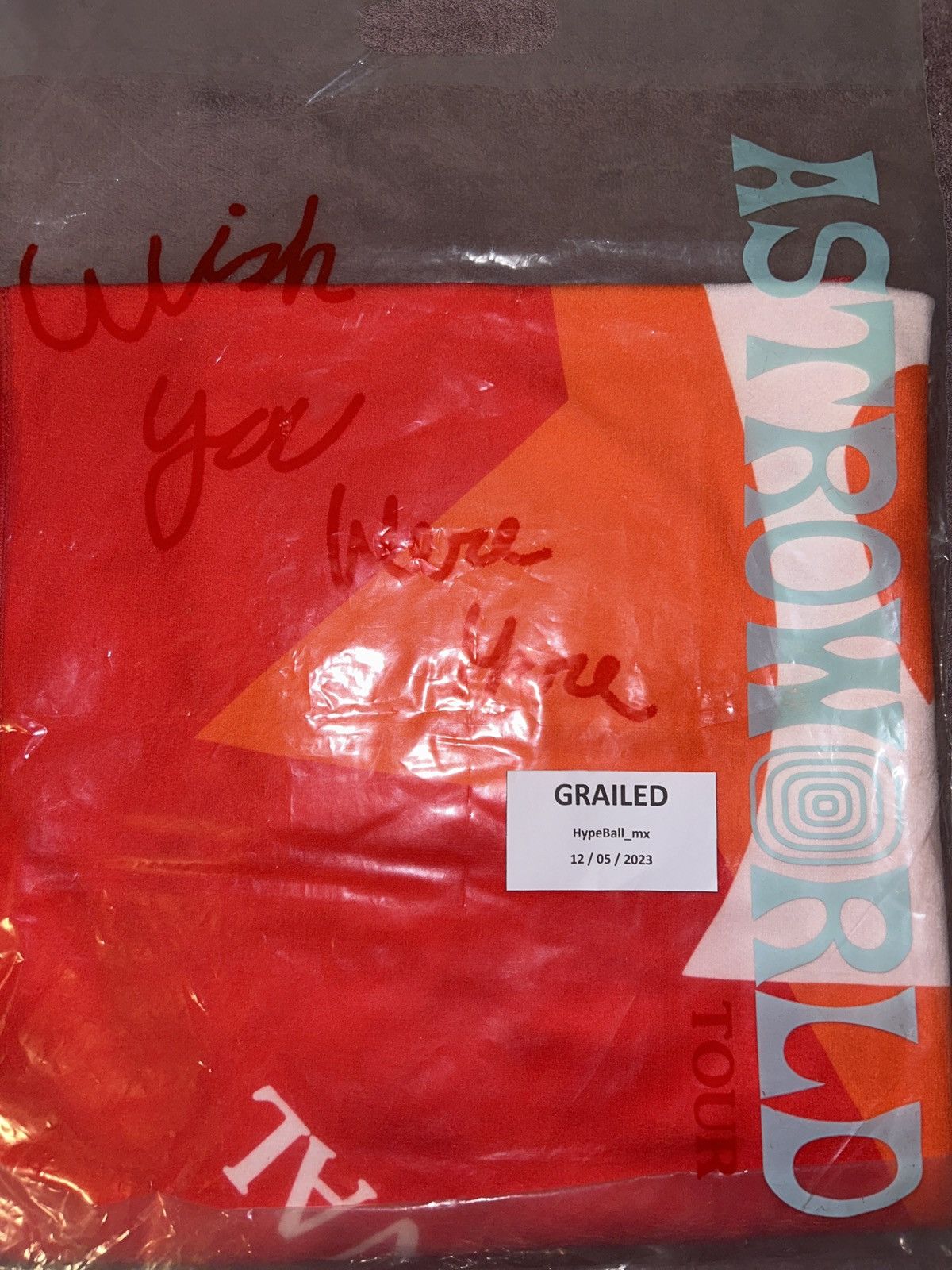 Travis Scott Travis Scott Wish You Were Here Towel Size ONE SIZE - 6 Thumbnail