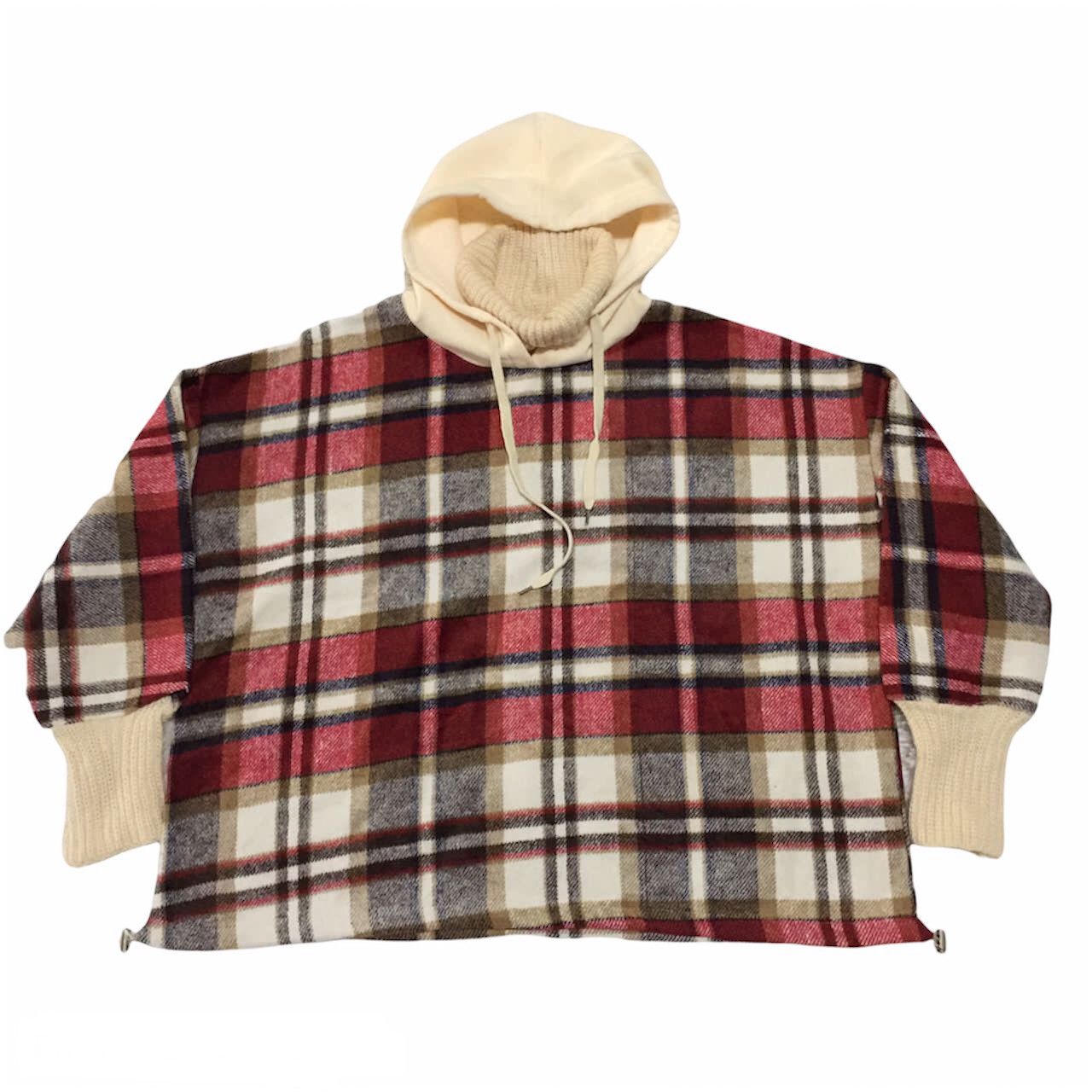 image of Turtle Neck Sweatshirt Hoodie Style, Men's (Size Medium)