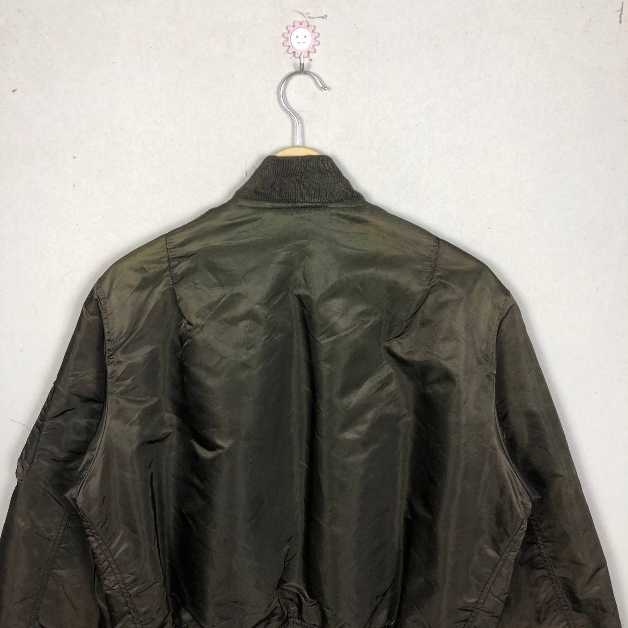 Army Of Me Vintage 80s USA Army Military Bomber Flight Jacket M Size US M / EU 48-50 / 2 - 4 Thumbnail