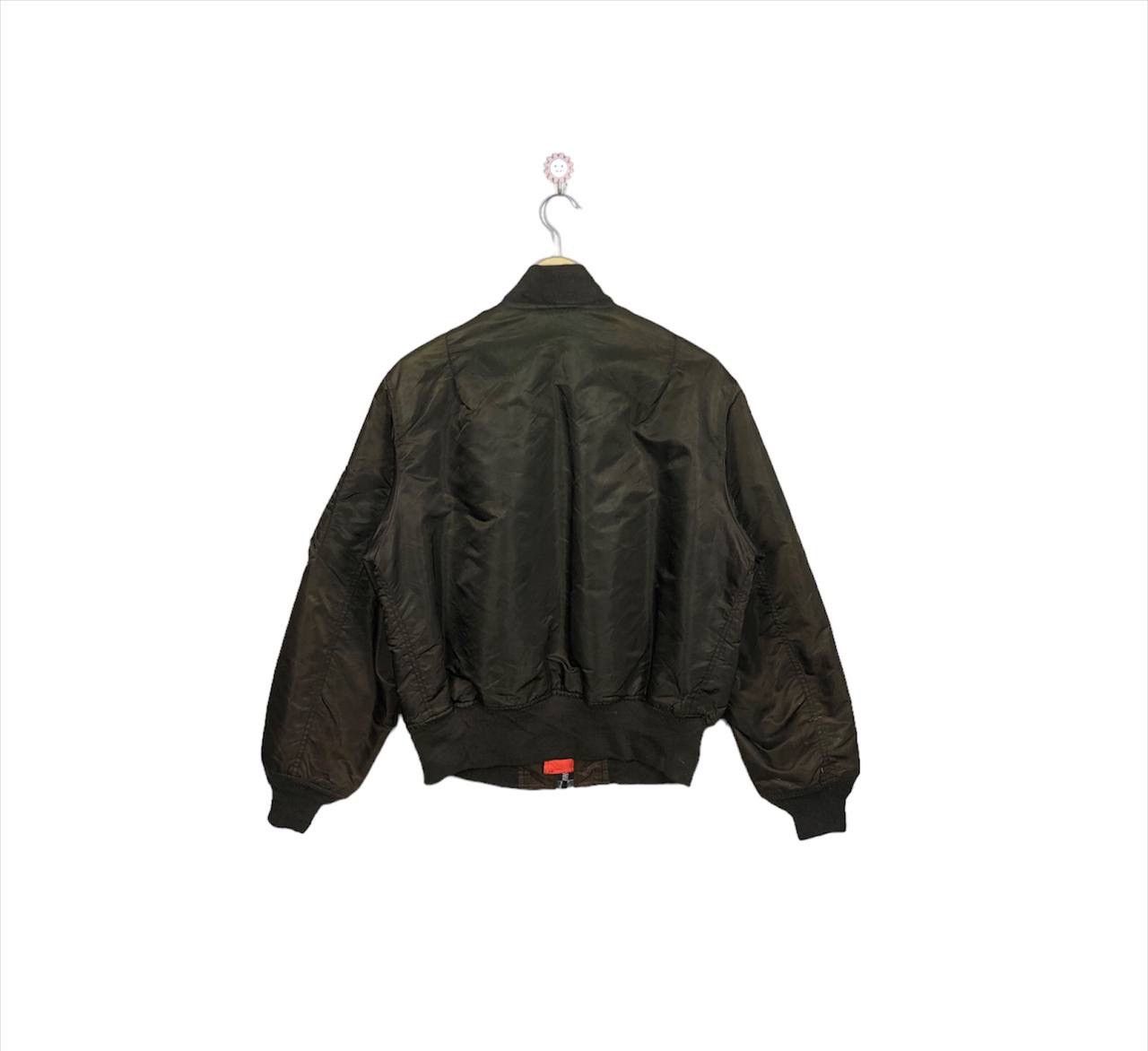 Army Of Me Vintage 80s USA Army Military Bomber Flight Jacket M Size US M / EU 48-50 / 2 - 2 Thumbnail