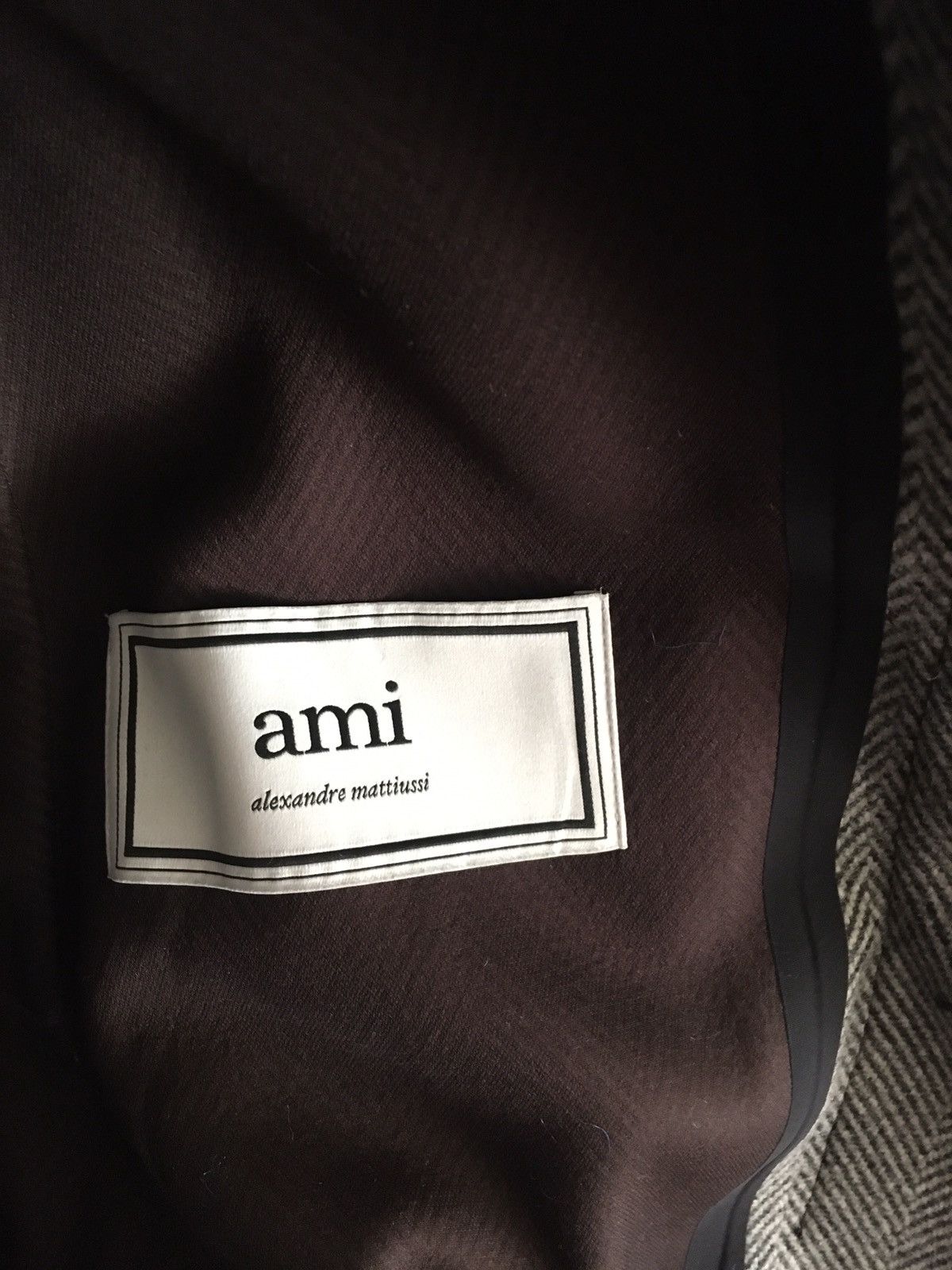 AMI FW18 OVERSIZE MAC COAT Size US L / EU 52-54 / 3 - 7 Thumbnail