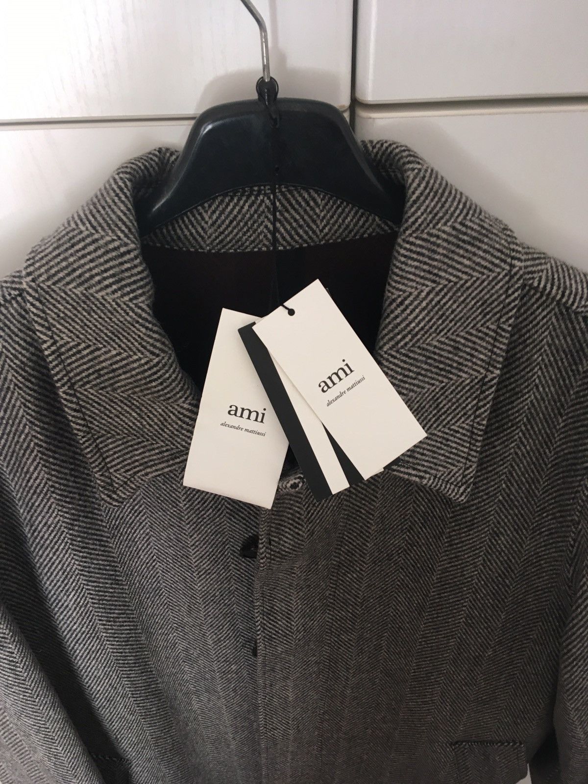 AMI FW18 OVERSIZE MAC COAT Size US L / EU 52-54 / 3 - 3 Thumbnail