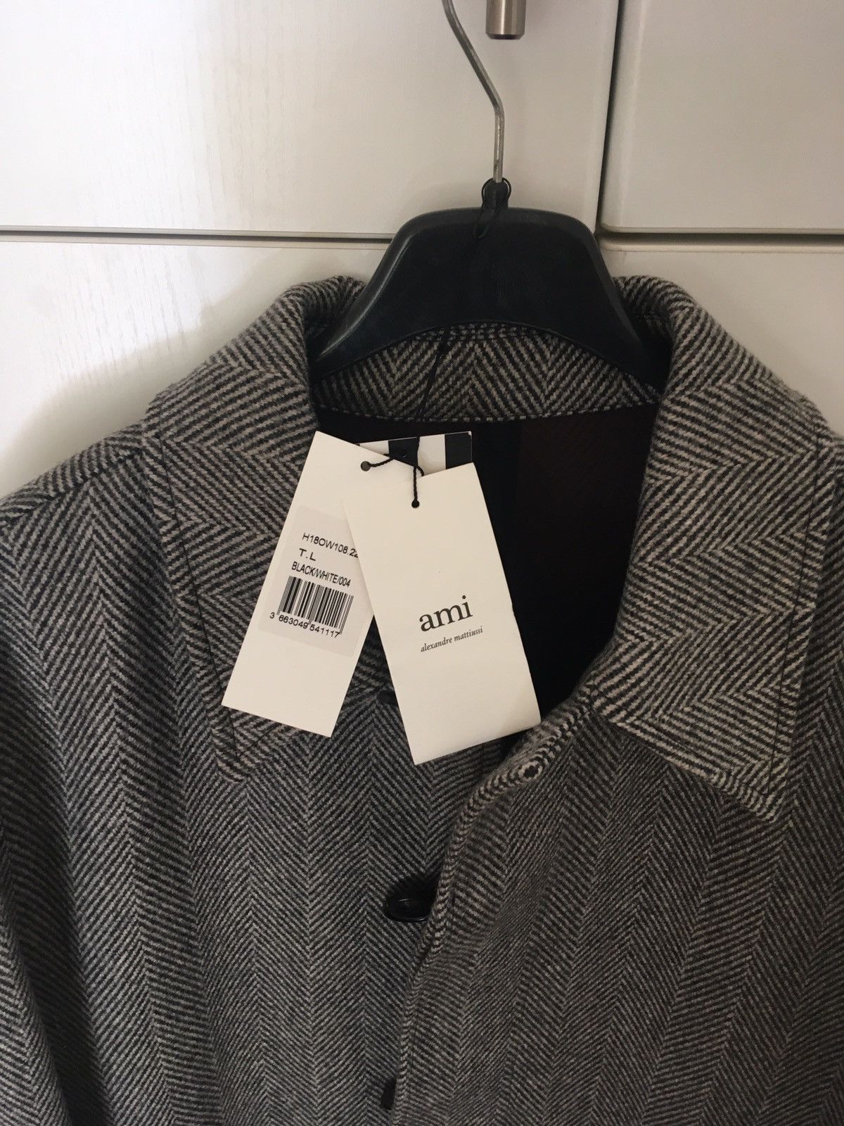 AMI FW18 OVERSIZE MAC COAT Size US L / EU 52-54 / 3 - 4 Thumbnail