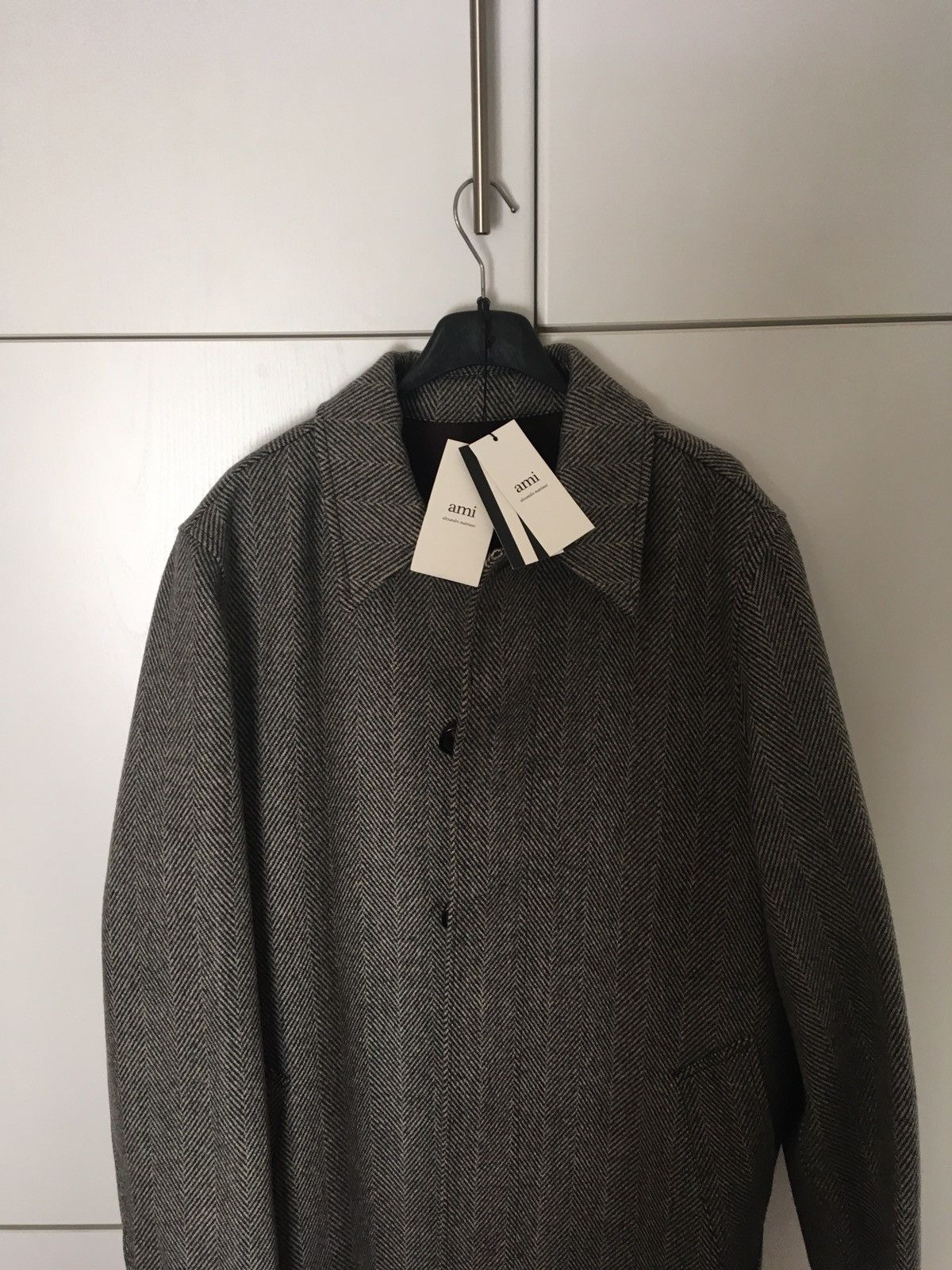 AMI FW18 OVERSIZE MAC COAT Size US L / EU 52-54 / 3 - 2 Thumbnail