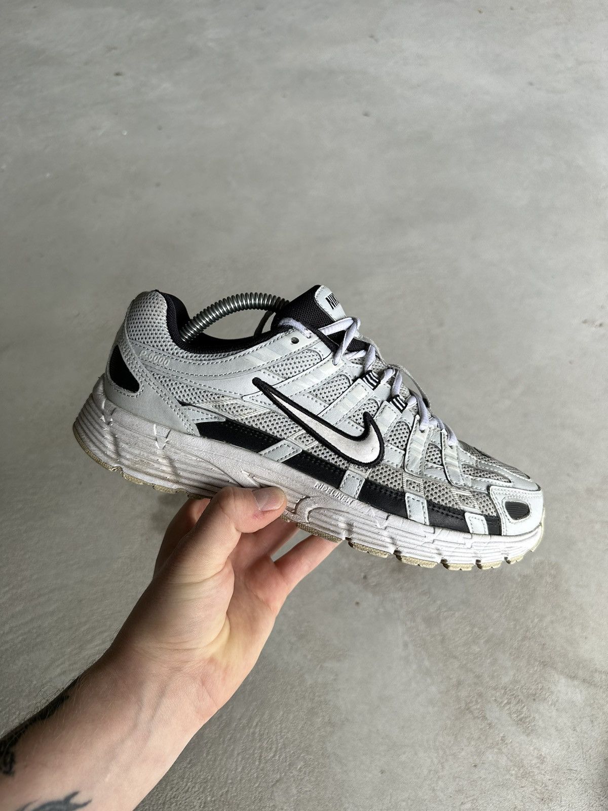 image of Nike P-6000 Low Sneakers Hype Streetwear in White, Men's (Size 6.5)