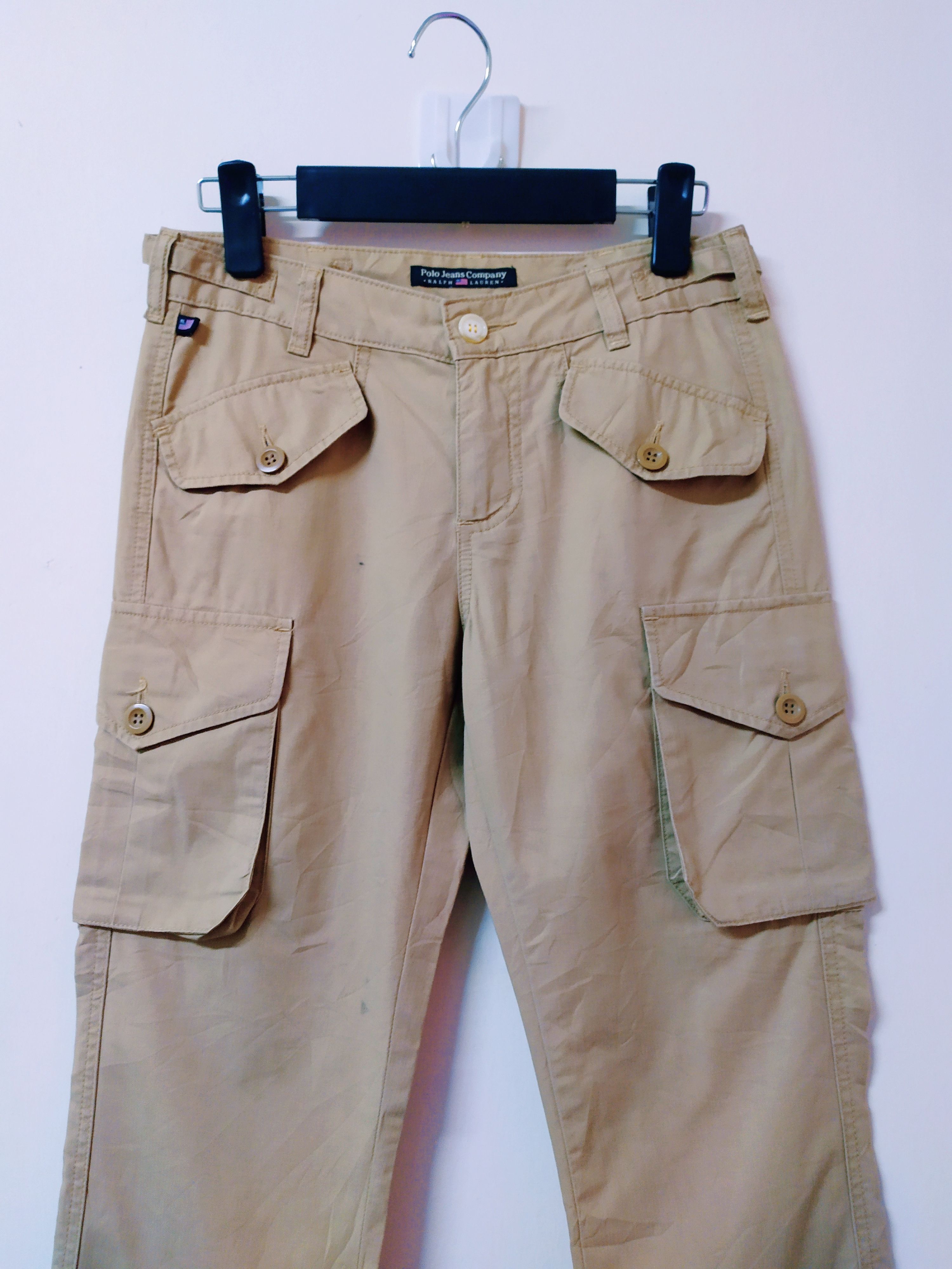 Ralph Lauren POLO RALPH LAUREN FLARE CARGO PANTS Size US 28 / EU 44 - 5 Thumbnail