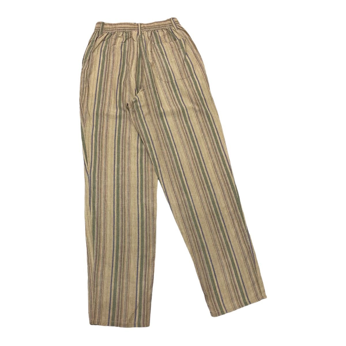 Yohji Yamamoto YOHJI YAMAMOTO BALLOON PANTS MULTICOLOUR STRIPES PANTS Size US 30 / EU 46 - 5 Thumbnail