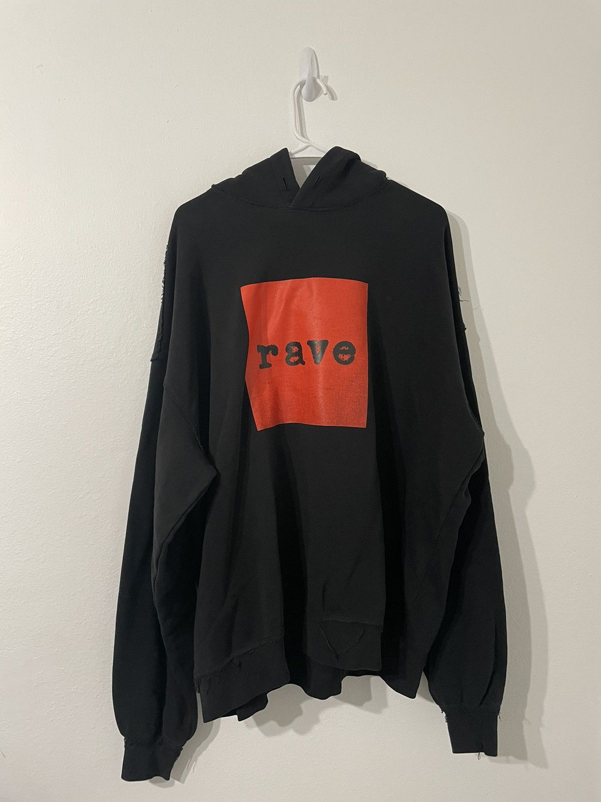 image of Misbhv Rave Pullover in Black, Men's (Size Large)
