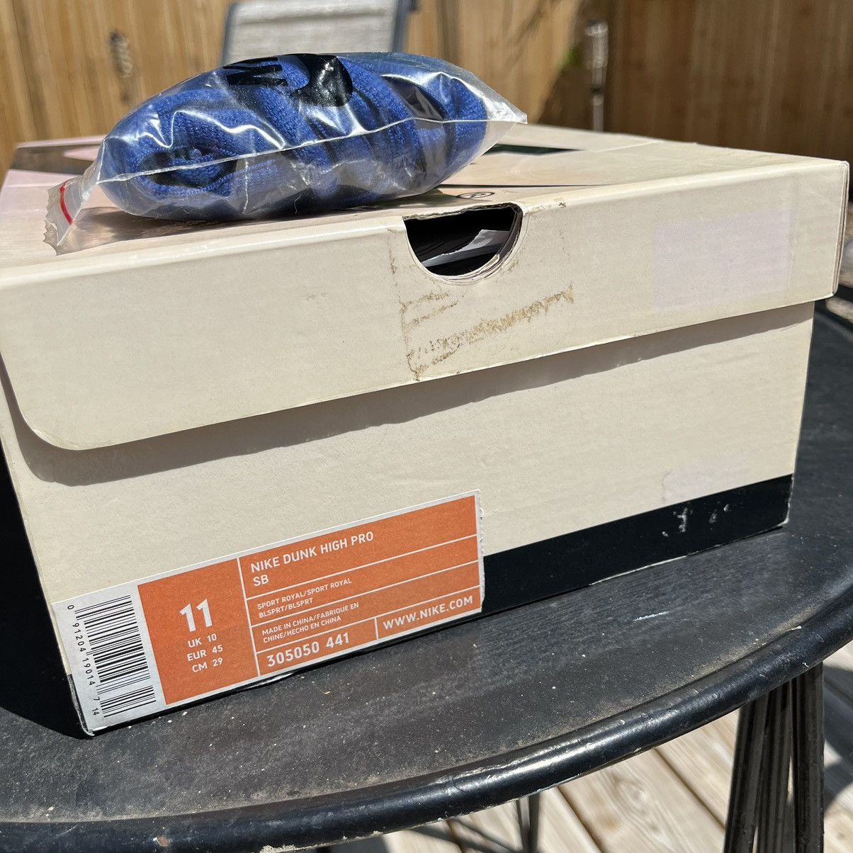 Nike 2005 Nike SB Dunk High Pro SB T19 Tokyo Royal Blue Size 11 Size US 11 / EU 44 - 12 Thumbnail