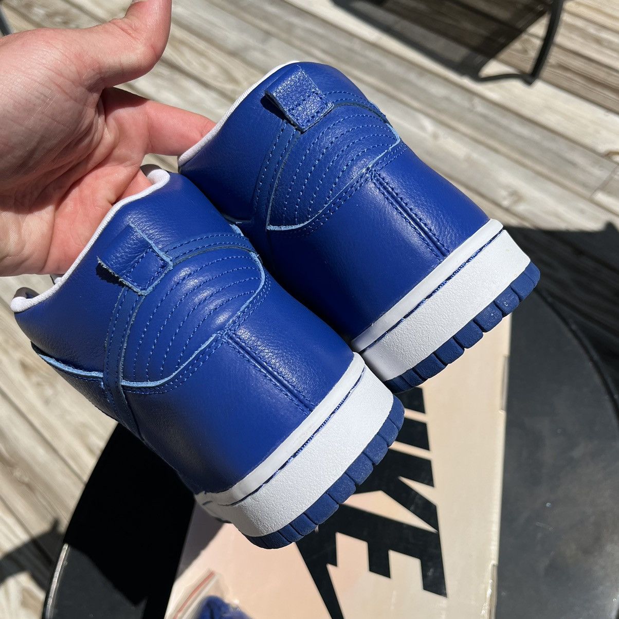 Nike 2005 Nike SB Dunk High Pro SB T19 Tokyo Royal Blue Size 11 Size US 11 / EU 44 - 7 Thumbnail
