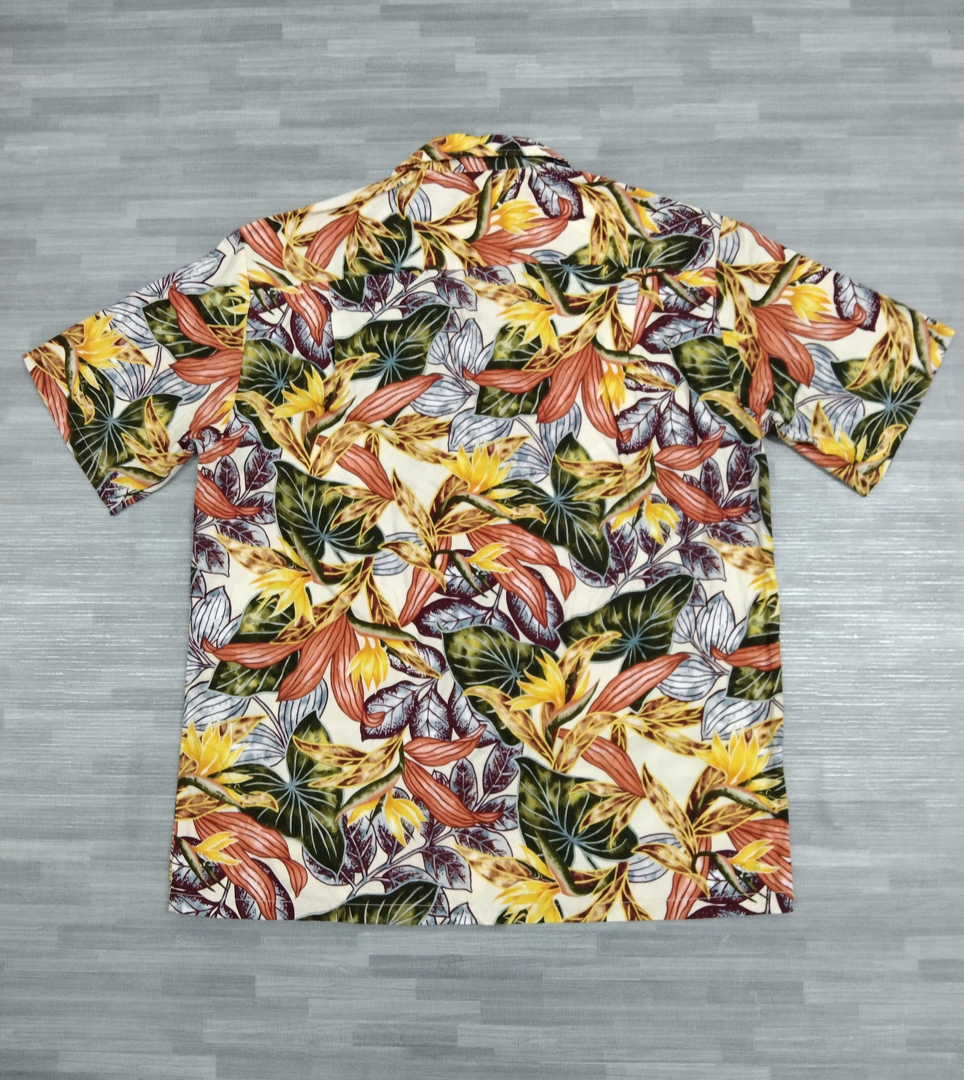 Pleasures GRAIL🔥OG PLEASURES SPELLOUT FLORAL HAWAIIAN BUTTON UP Size US L / EU 52-54 / 3 - 2 Thumbnail