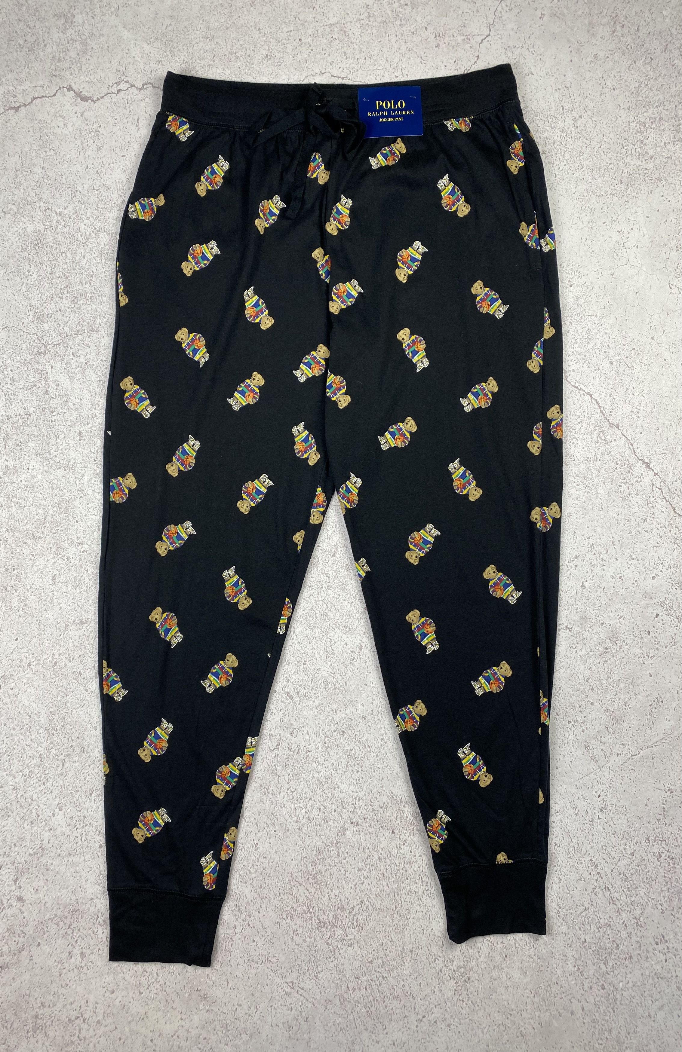 Polo Ralph Lauren Bear Printed Jogger Pants Sweatpants
