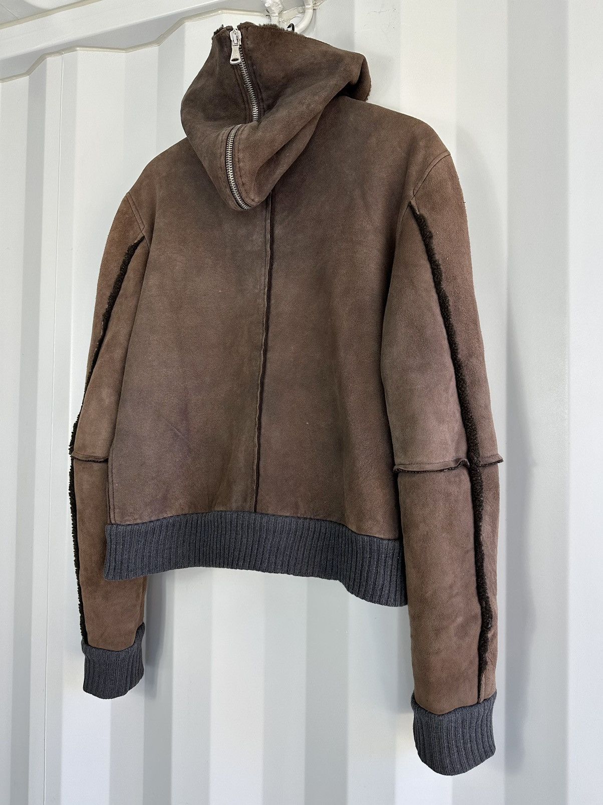 Dolce & Gabbana Fleece Shearling Buckle Flight Bomber Jacket Size US S / EU 44-46 / 1 - 6 Thumbnail