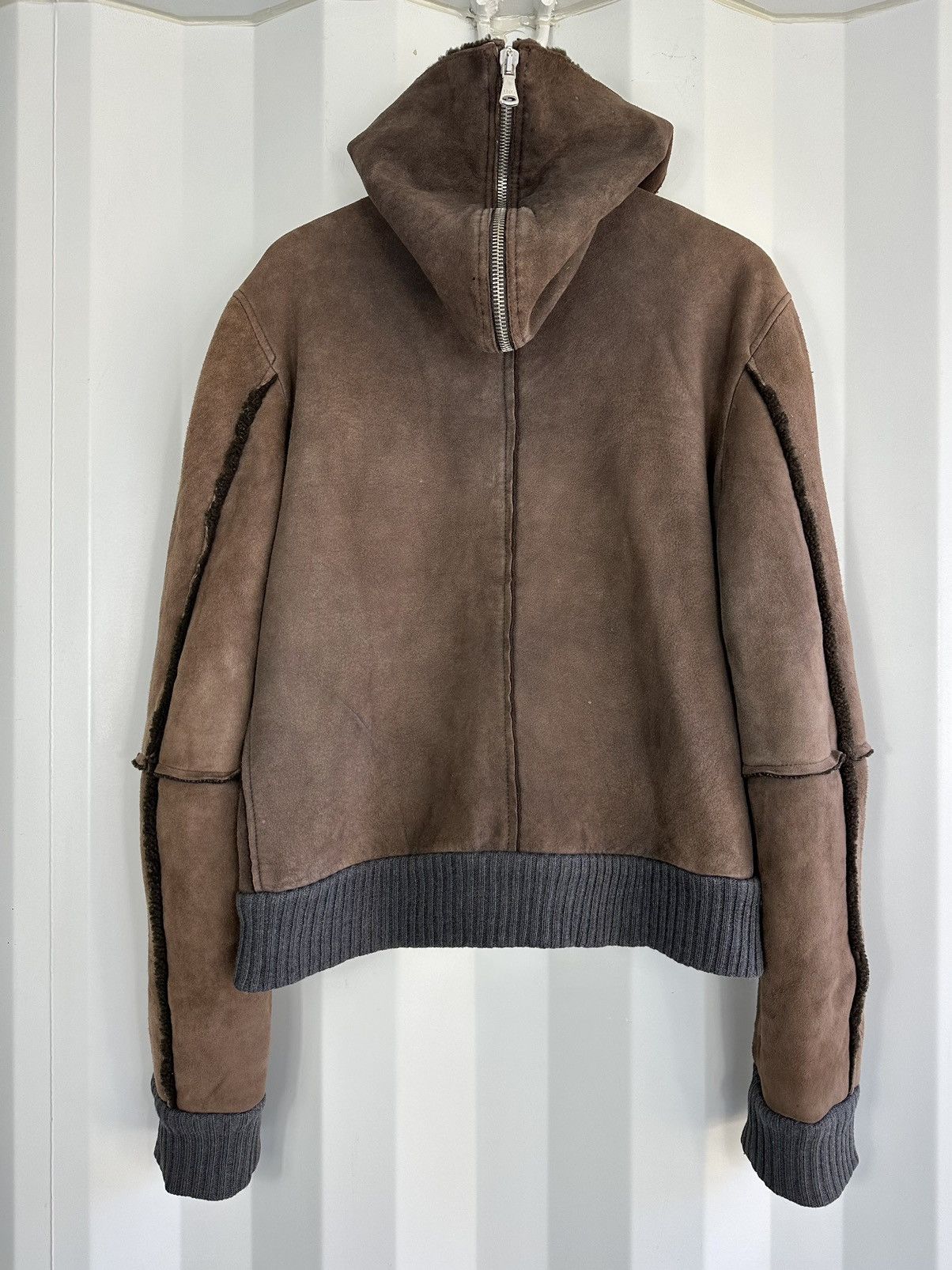 Dolce & Gabbana Fleece Shearling Buckle Flight Bomber Jacket Size US S / EU 44-46 / 1 - 5 Thumbnail