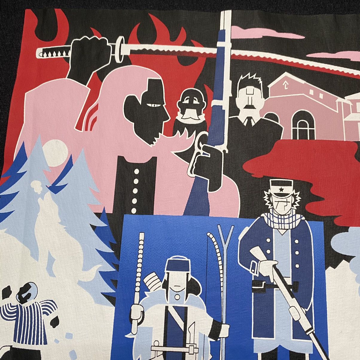 Anime × Japanese Brand Golden Kamuy War Anime T Shirt Size US XL / EU 56 / 4 - 4 Thumbnail