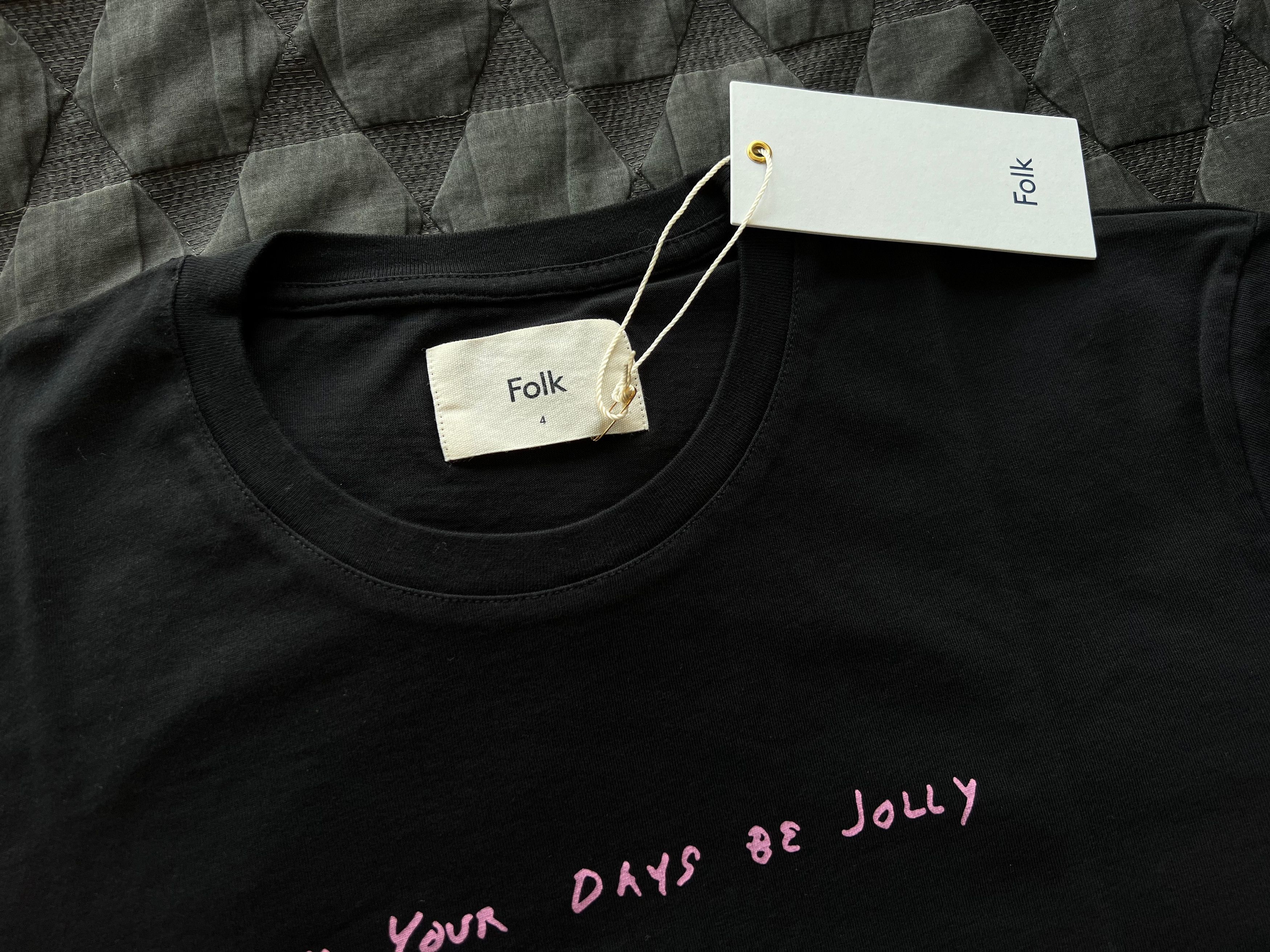 Folk Folk x Daniel Johnston Jolly T-Shirt Size US L / EU 52-54 / 3 - 3 Thumbnail