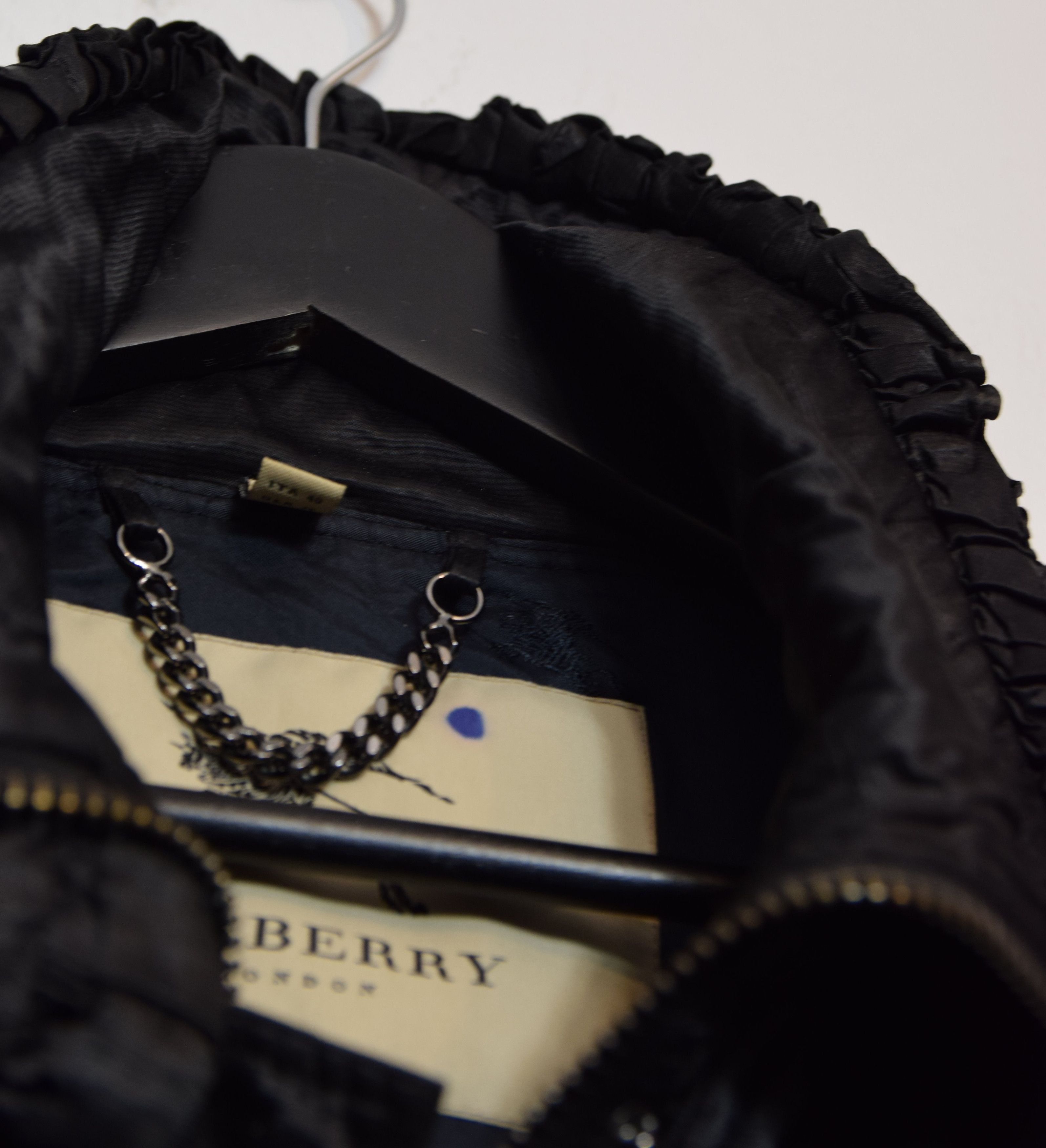 Burberry Single Breastead Coat Jacket Gothic Y2K Vintage Burberry Size M / US 6-8 / IT 42-44 - 11 Thumbnail
