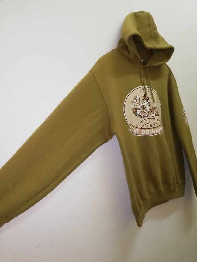 Disney Mickey Mouse Police Logo Hoodie Nice Design (c24) Size US XL / EU 56 / 4 - 3 Thumbnail