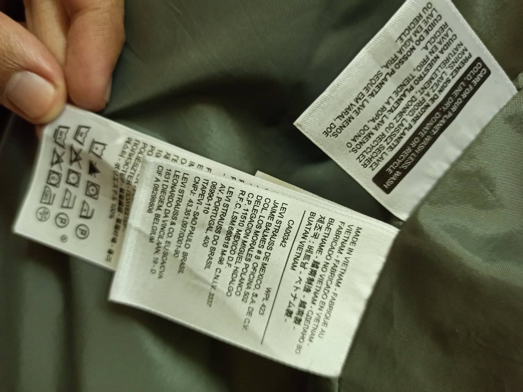 Levi's Rare Jacket Levis Medium Saiz (c31) Size US M / EU 48-50 / 2 - 7 Thumbnail