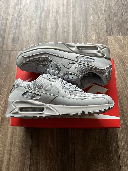 Air max 90 hot sale triple wolf grey