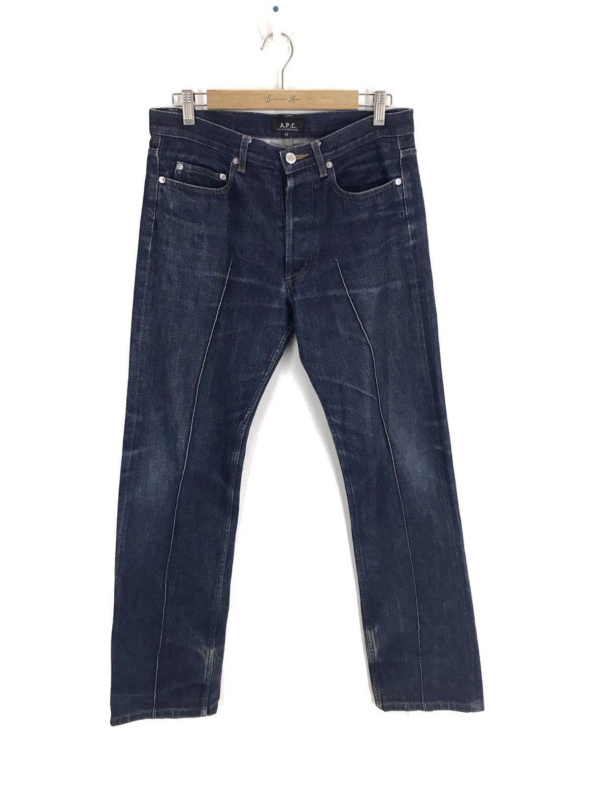 A.P.C. APC Standard Selvedge Middle Stitch Denim Jeans Size US 32 / EU 48 - 1 Thumbnail